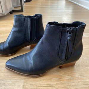Cole Haan - BRAND NEW - Black Leather Booties
